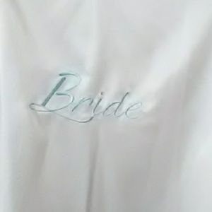 Bride robe